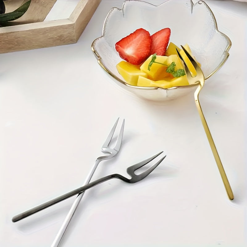 6/12pcs Set of Stainless Steel Spoons, Creative Sandblasting Cup Spoons, Western Knife And Fork Spoons, Dessert Coffee Spoons, Fork Dessert Spoons, Unique Square Spoon, Black Silver Golden