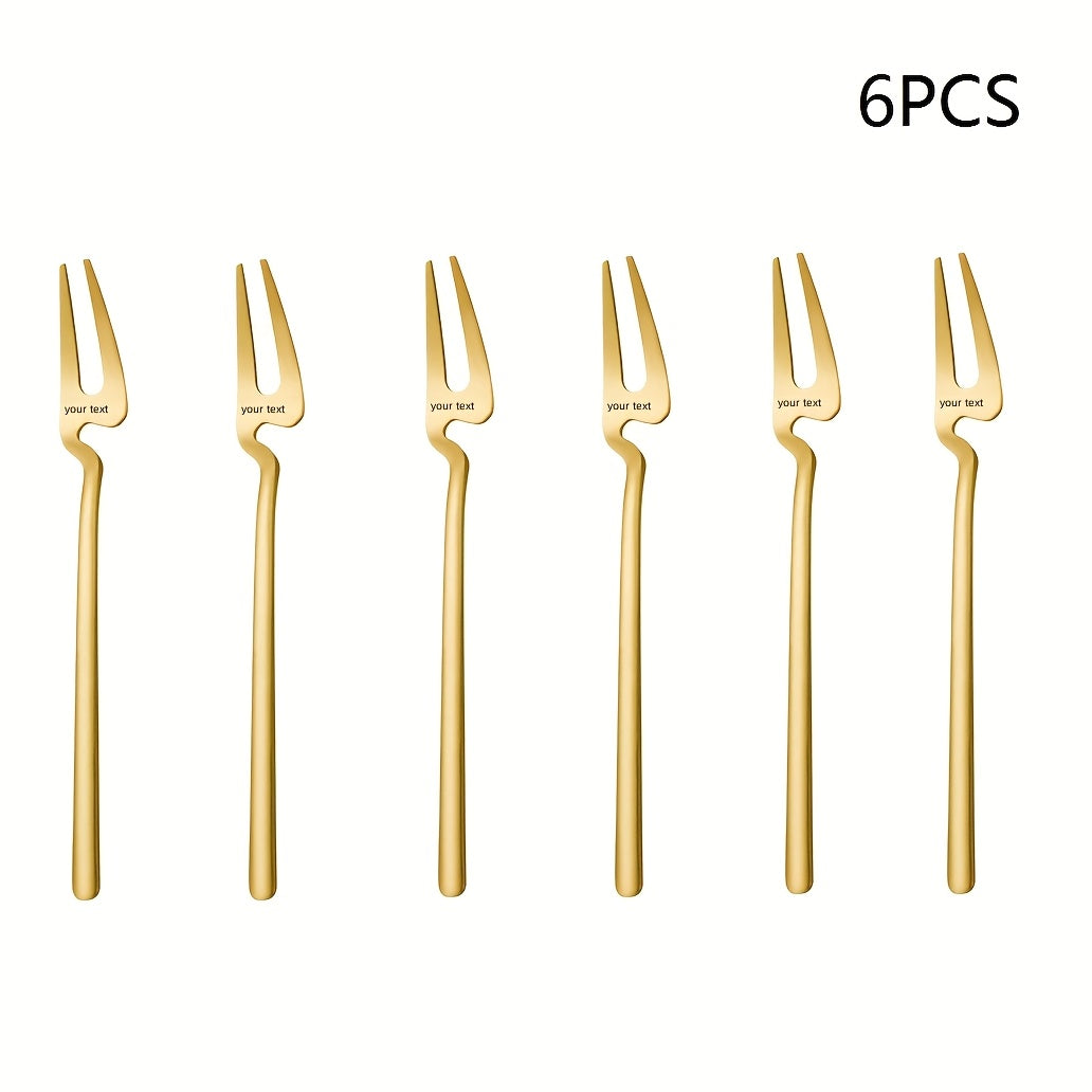 6/12pcs Set of Stainless Steel Spoons, Creative Sandblasting Cup Spoons, Western Knife And Fork Spoons, Dessert Coffee Spoons, Fork Dessert Spoons, Unique Square Spoon, Black Silver Golden