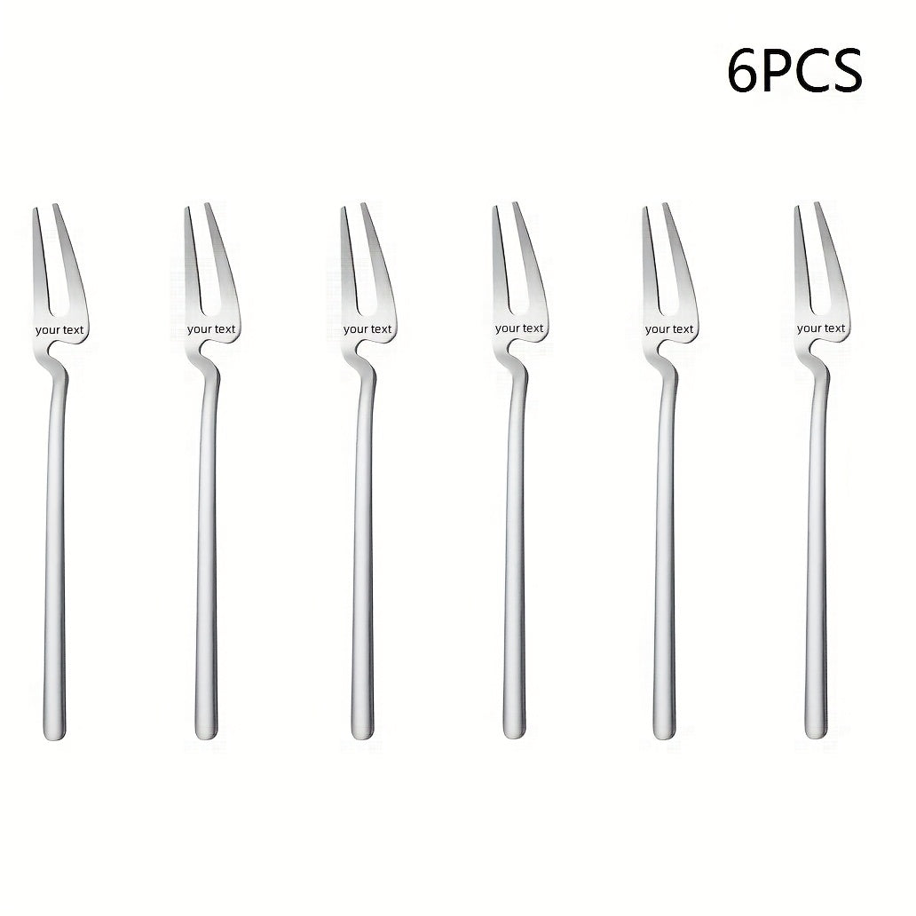6/12pcs Set of Stainless Steel Spoons, Creative Sandblasting Cup Spoons, Western Knife And Fork Spoons, Dessert Coffee Spoons, Fork Dessert Spoons, Unique Square Spoon, Black Silver Golden